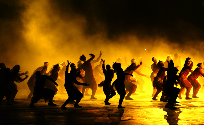 [Photo] Olympic opening ceremony