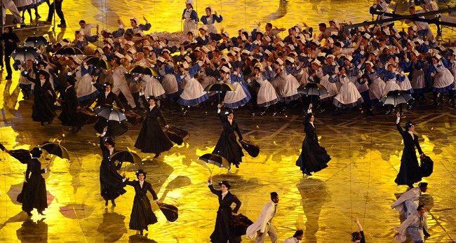 [Photo] Olympic opening ceremony