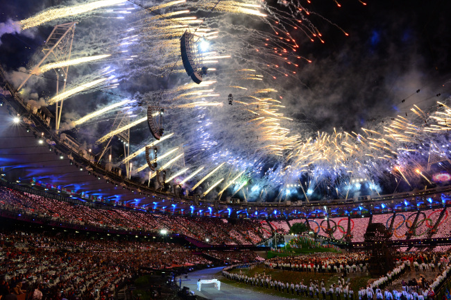 [Photo] Olympic opening ceremony