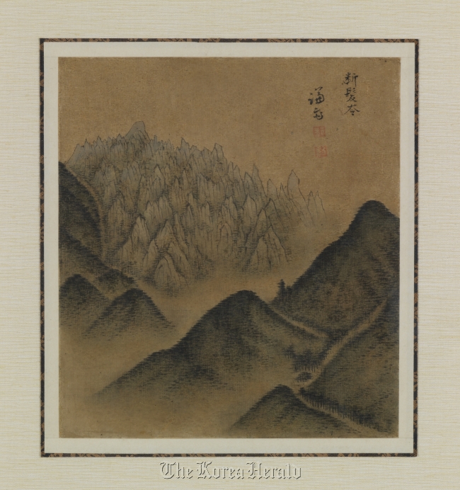 “Danbalryeongdo” by Jeong Seon POSCO Art Museum