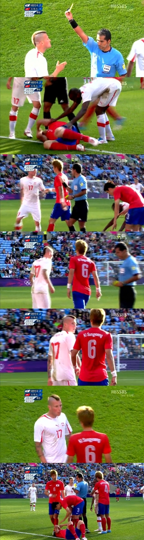 기성용, 축구선수(셀틱 FC)/기성용 눈빛제압에 모르가넬라 쩔쩔 ‘진정한 파이터’