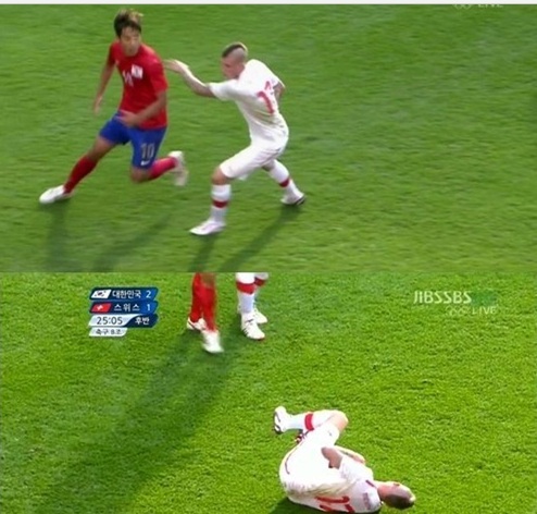 박주영 장풍 ‘배우가 따로 없네’…대한축구협회,FIFA에 재발 방지 요청