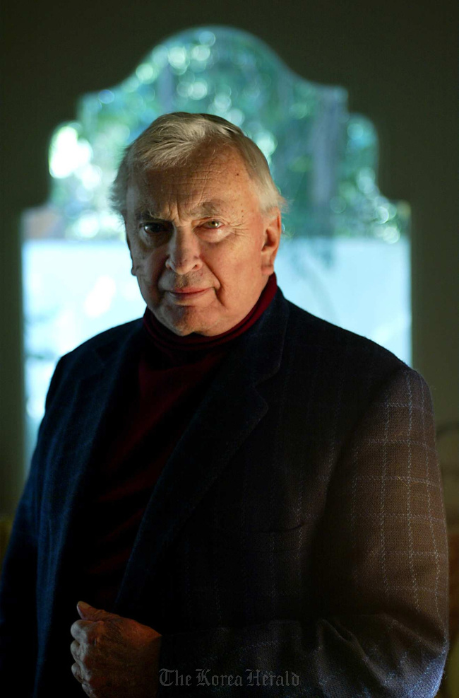 Author Gore Vidal, shown here in 2003, died Tuesday aged 86.  MCT