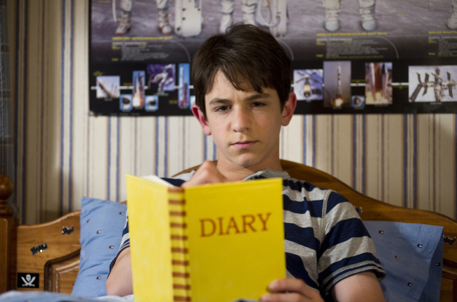 Zachary Gordon stars in “Diary of a Wimpy Kid: Dog Days.” (Twentieth Century Fox/MCTeye)