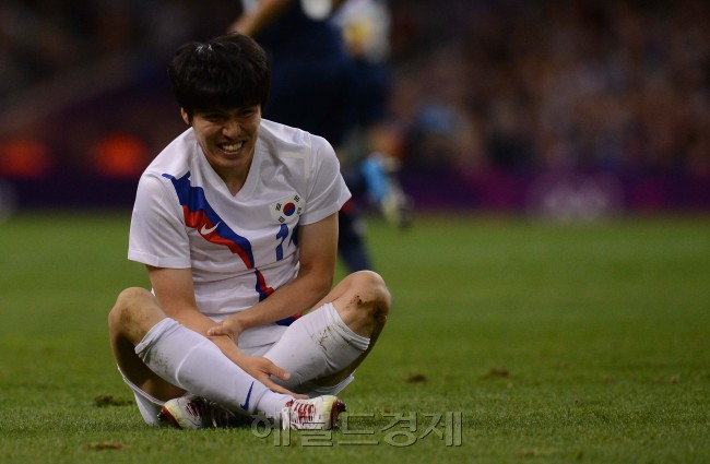 부상당한 김창수, 브라질전 결장할 듯