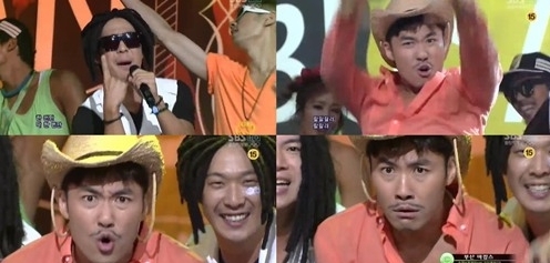 노홍철, MC/ 노홍철 무대 난입, 스컬&하하 무대에 지원사격