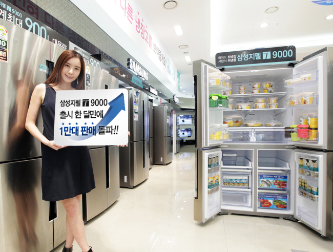 삼성 지펠 T9000 …  출시 1달만에 1만대 돌파
