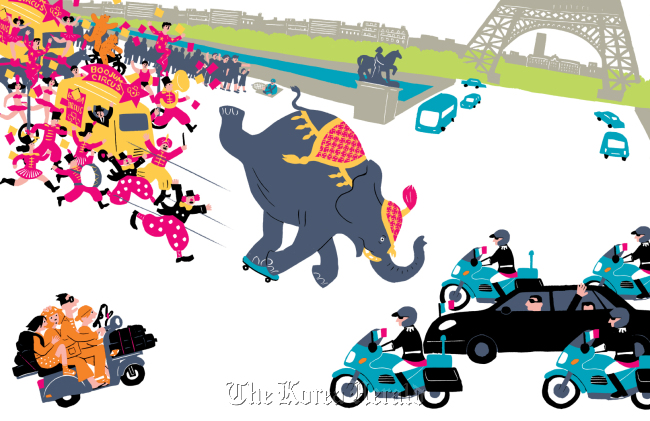 “Oups!” by Joelle Jolivet. Artbus
