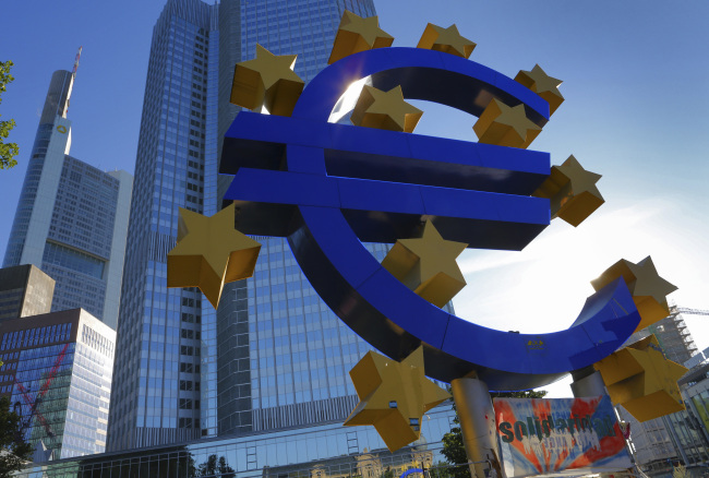 The European Central Bank headquarters in Frankfurt. Bloomberg