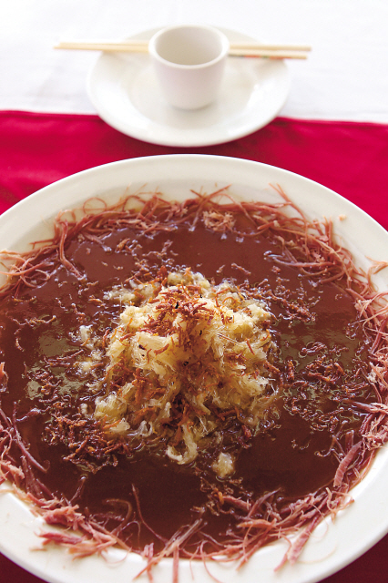 Consumption of shark fin is becoming an issue internationally. Here, shark fin soup. (Orlando Sentinel/MCT)