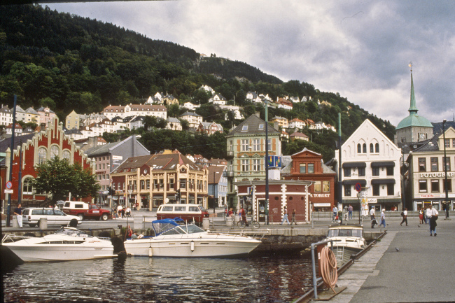 Waterfront and harbor area,downtown Bergen. (MCT)