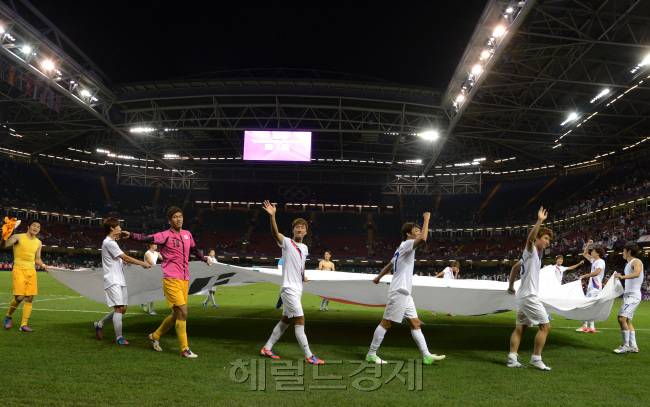 런던 올림픽 남자 축구 한일전 시청률 33.0%