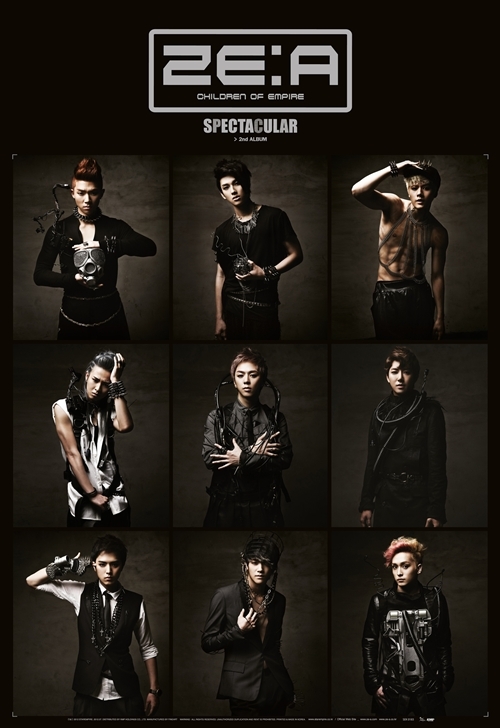 ZE:A(제국의 아이들), 가수(문준영, 시완, Kevin, 황광희, 김태헌, 정희철, 하민우, 박형식, 김동준)/제국의 아이들, 새 싱글 ‘피닉스’ 韓日 버전으로 발매 ‘女心사냥’
