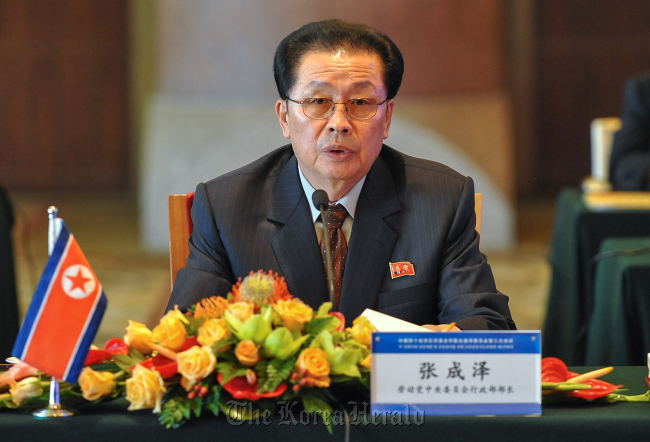 Jang Song-thaek: Vice chairman of North Korea’s National Defense Commission.   Xinhua News