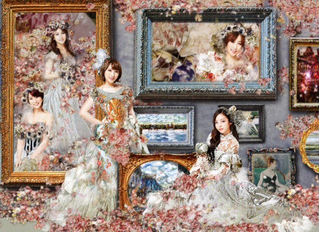 카라(KARA), 가수(박규리, 니콜, 한승연, 구하라, 강지영)/카라, 유명 화가 손끝에서 ‘아트포스터’로 재탄생