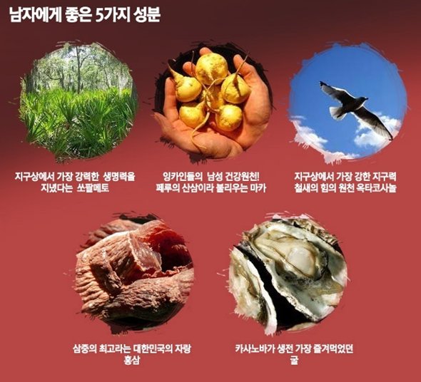 고민 남자에게 꼭 필요한 성분