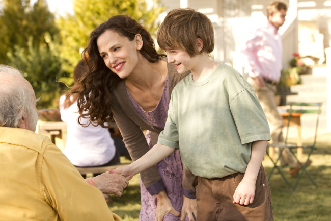 Jennifer Garner and CJ Adams star in “The Odd Life of Timothy Green.” (Disney/MCT)