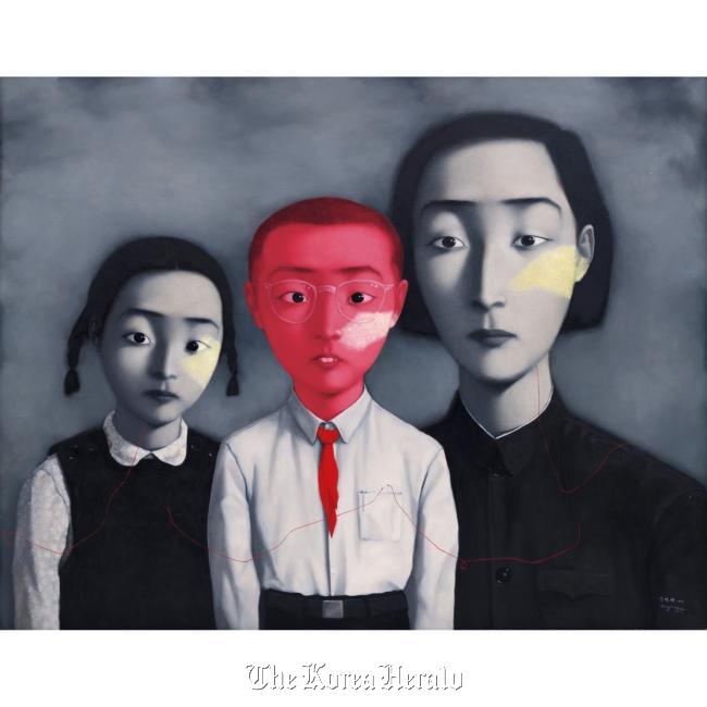 “Bloodline-Big Family” by Zhang Xiaogang   Zhang Xiaogang