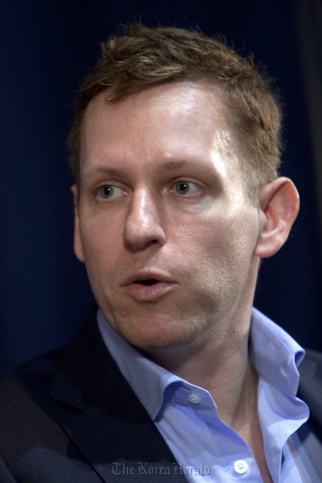 Peter Thiel.   Bloomberg