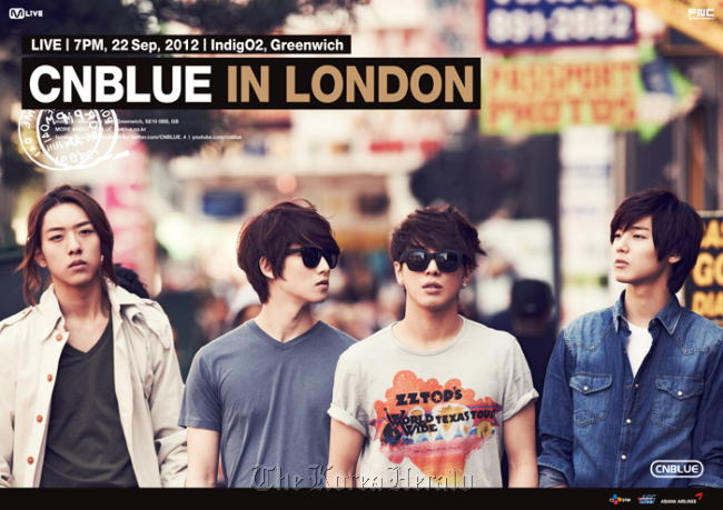 CNBLUE.   FNC Entertainment