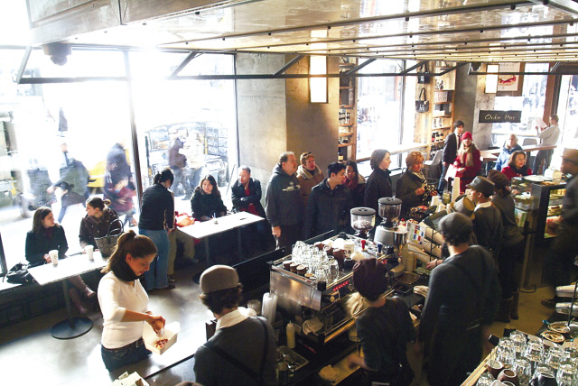 Caffe Bene’s New York store (Caffe Bene)