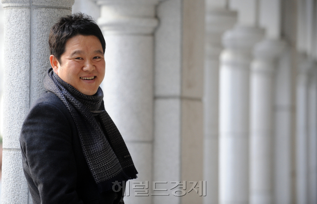 김구라 인터뷰.<br />이상섭 기자. babtong@heraldm.com 2012.03.19