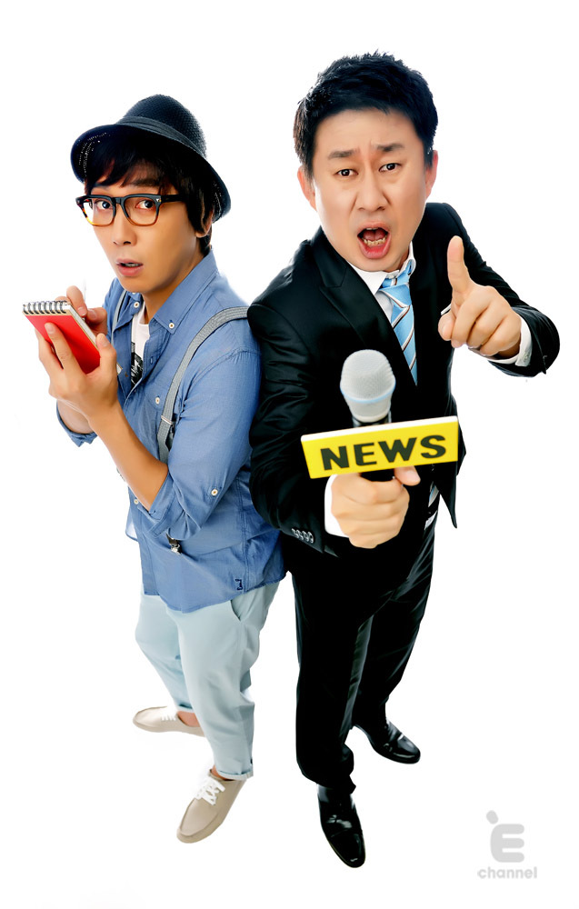 탁재훈(가수),남희석(개그맨)
탁재훈과 남희석이 콤비 활약에 시동을 걸었다. 단둘이 호흡을 맞추는 건 ‘좋은친구들’ 이후 15년 만이다.
23일 밤 11시 티캐스트 계열의 종합오락채널 E채널에서 첫방송하는 용감한 토크쇼 ‘특별기자회견’에 탁재훈과 남희석은 공동MC를 맡았다.