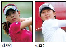 김자영(골프선수),김효주(골프선수)
동상이몽’의 여자골프 강자들이 경기도 포천에 모였다. 한국여자프로골프(KLPGA)투어 2012 LIG 손해보험 클래식(총상금 5억, 우승 1억 원)이 31일부터 사흘간 일동레이크 골프클럽(파72ㆍ6509야드)에서 열린다.