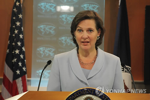Victoria Nuland,the spokesperson for the United States Department of State (Yonhap News)
