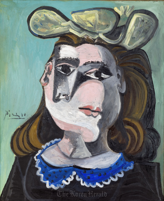 “Woman with Blue Collar” by Picasso