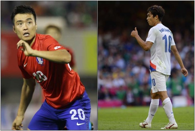 이동국(축구선수/전북현대모터스/FW),박주영(축구선수/아스날FC/FW)
한국 국가대표 축구대표팀이 우즈베키스탄 원정길에 나설 채비를 마쳤다.
최강희 감독이 이끄는 대표팀은 3일 파주 국가대표트레이닝센터(NFC)에 모여 한 차례 호흡을 맞춘 뒤 이튿날 격전지인 우즈베키스탄 타슈켄트로 떠날 예정이다.