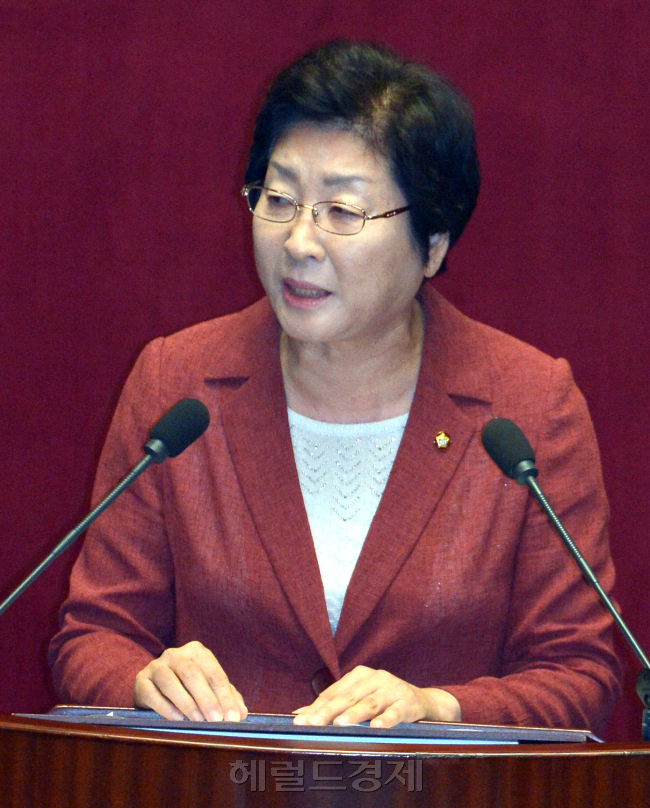 Rep. Hyun Young-hee   Park Hyun-koo/The Korea Herald