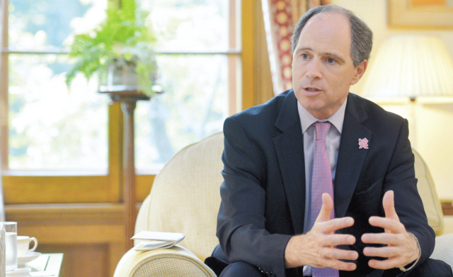 British Ambassador Scott Wightman (Kim Myung-sub/The Korea Herald)