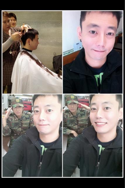 테이(김호경/가수/핸섬피플)
가수 테이가 짧은 헤어스타일을 선보이며 군 입대 전 마지막 인사를 전했다.
테이는 9월 11일 오후 자신의 트위터를 통해 “쨔잔. 마지막 인사. 어색하네. 고등학교 이후 처음이라.. 후딱 다녀올께요. 충성! 끝으로 영호사마의 염장코스프레. 핸섬피플답잖아”라는 글과 함께 사진을 공개했다.