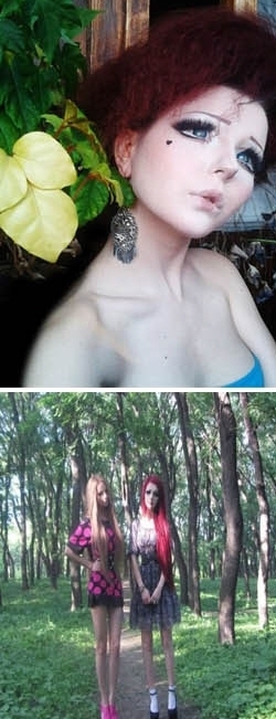 아나스타샤 쉬파자나(Anastasiya Shpagina/화제의인물)
최근 한 온라인 커뮤니티 게시판에는 ‘우크라이나 인형 소녀’라는 제목으로 여러장의 사진이 올라왔다.
사진에는 만화 주인공처럼 눈이 얼굴의 반쯤 차지하는 화장을 한 여인의 모습이 담겨 있다.