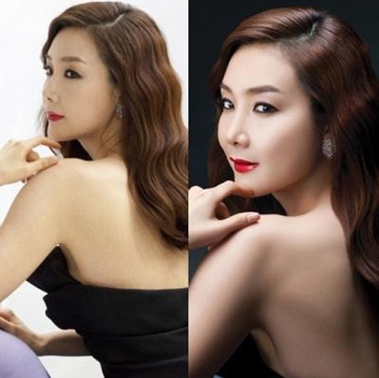 최지우(배우)
최지우 포토샵 전후 사진 공개