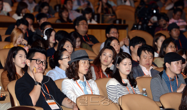 20일 오전 서울 코엑스 오티토리움에서 헤럴드 디자인포럼 2012'가 성황리에 열리고 있다./ 안훈기자 rosedale@ 2012.09.20