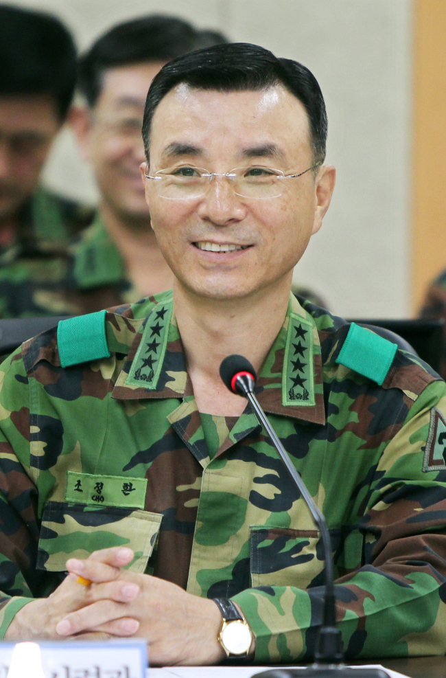 조정환(육군참모총장)
Cho Jung-hwan
신임 육군참모총장 조정환 대장 내정