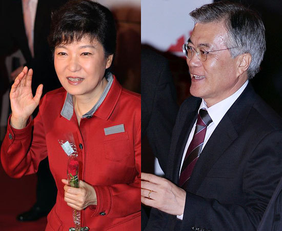 박근혜(국회의원/새누리당),문재인(국회의원/민주통합당)
박근혜-문재인부터 중화권★까지 레드카펫 이모저모