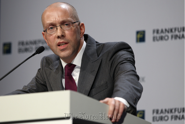 ECB board member Joerg Asmussen.   Bloomberg