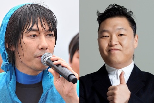 김장훈(좌/가수),싸이(박재상/가수/음악PD)
김장훈 vs 싸이 공연 스태프 증언글 봤더니…