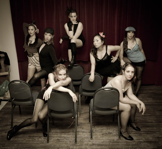Cast members of “A Night at the Paradise”   Seoul Players/Fall From Grace