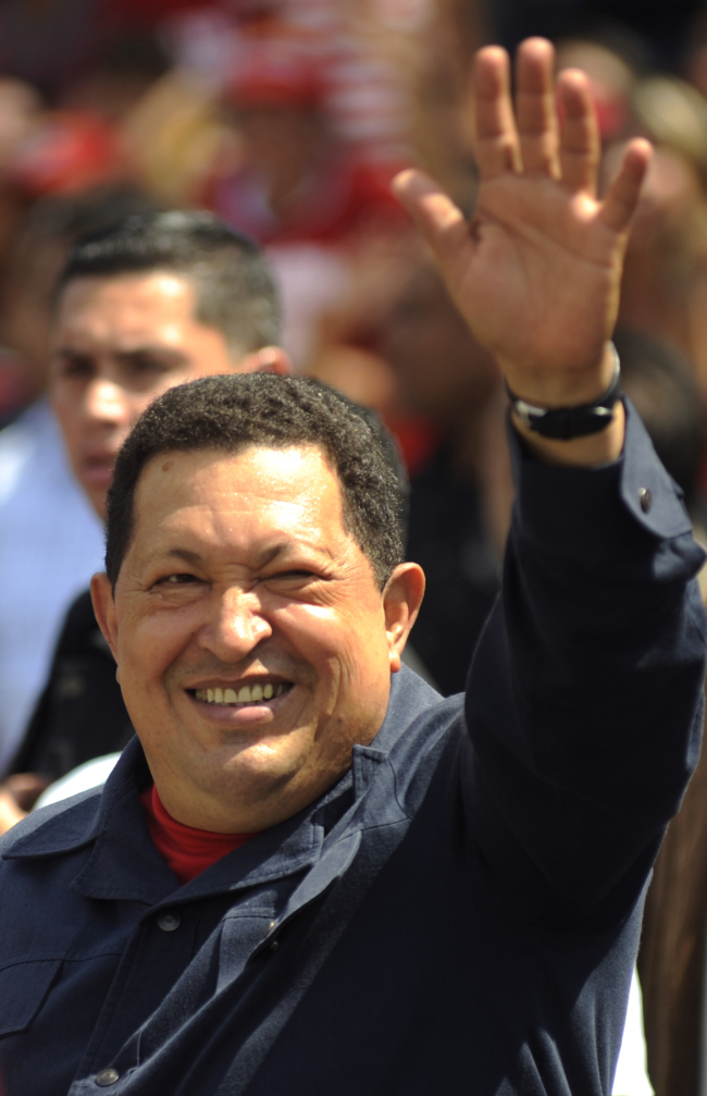 우고 차베스(Hugo Chavez/베네수엘라 대통령)
Hugo Chavez.   AP-Yonhap News