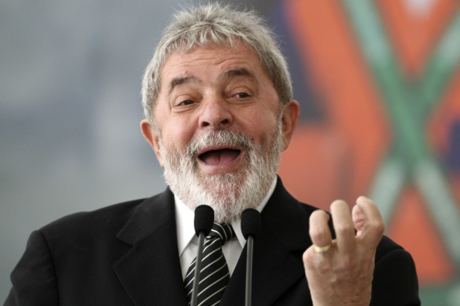 Luiz Inacio da Silva, ex-president of Brazil (bloomberg)