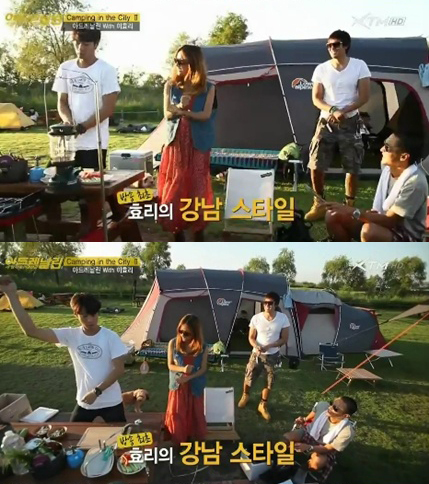 이효리(가수)
가수 이효리도 췄다. 이효리는 자신의 말춤을 다소 쑥스러워했지만, 섹시퀸의 말춤은 누리꾼들의 관심사가 될 수밖에 없었다. 이효리는 9일 방송된 케이블 채널 X...들은 그러나 “드디어 섹시퀸도 말춤을 췄다”, “이효리 말춤 괜찮네”라는 반응을 보이며 이효리의 최초의 말춤을 긍정적으로 평가했다.