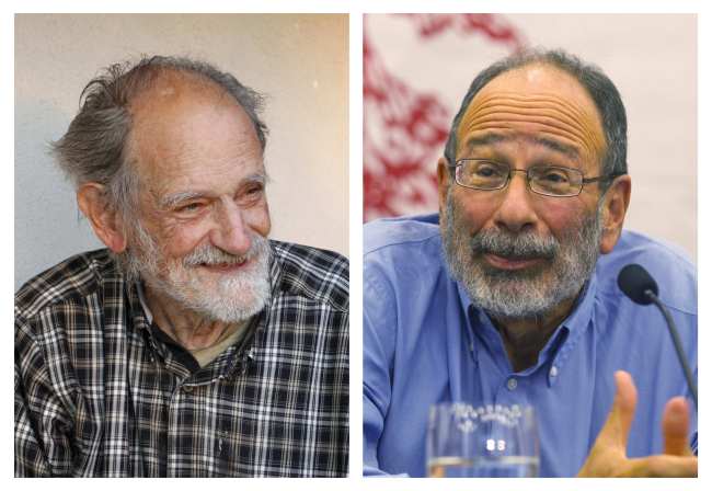 앨빈 로스(좌/Alvin Roth/교수),로이드 새플리(Lloyd Shapley/교수)
협조적 게임이론’ 연구ㆍ발전시킨 30년 터울 섀플리&로스, 노벨경제학상도 협조적으로 공동수상…“아침수업에 학생들이 좀더 집중할 수 있을 것