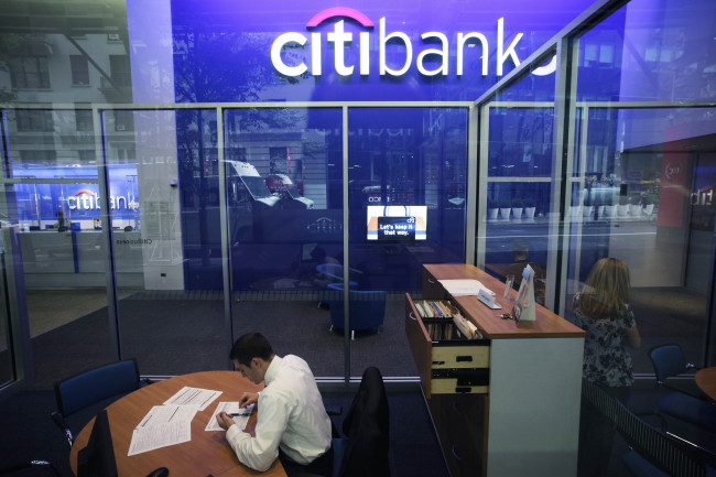 A Citibank branch in New York.   AP-Yonhap News