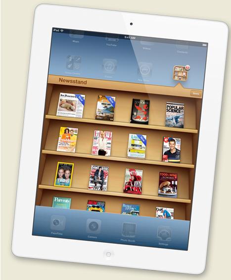 Apple iPad's book application "iBooks" (Apple)