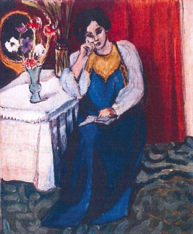 <YONHAP PHOTO-2025> This photo released by the police in Rotterdam, Netherlands, on Tuesday, Oct. 16, 2012, shows the 1919 painting 'Reading Girl in White and Yellow' by Henri Matisse. Dutch police say seven paintings stolen from the Kunsthal museum in Rotterdam include one by Pablo Picasso, one by Henri Matisse, and two by Claude Monet. The heist, one of the largest in years in the Netherlands, occurred while the private Triton Foundation collection was being exhibited publicly as a group for the first time. (AP Photo/Police Rotterdam)/2012-10-16 21:52:53/ <저작권자 ⓒ 1980-2012 ㈜연합뉴스. 무단 전재 재배포 금지.>
This photo released by the police in Rotterdam, Netherlands, on Tuesday shows the 1919 painting “Reading Girl in White and Yellow” by Henri Matisse.   AP-Yonhap News
This photo released by the police in Rotterdam, Netherlands, on Tuesday shows the 1919 painting “Reading Girl in White and Yellow” by Henri Matisse.   AP-Yonhap News
