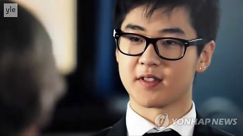 North Korean leader Kim Jong-un`s nephew Kim Han-sol. (YONHAP NEWS)